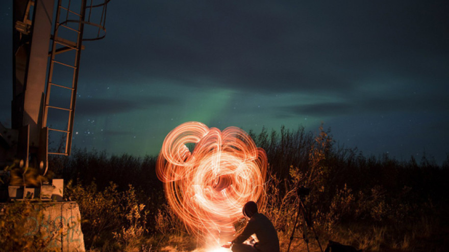 Когда невозможное - возможно. Ямальские фотографы заморозили свет