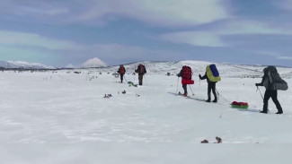 Экстрим на Камчатке: группа из 6 человек прошла более 300 километров