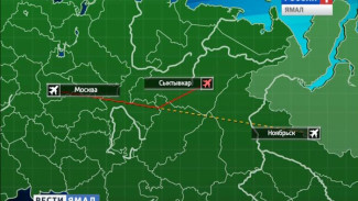 Подробности экстренной посадки самолета АК «ЮТэйр», выполнявшего рейс из Москвы в Ноябрьск