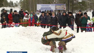В Муравленко прошло открытое первенство по национальной борьбе
