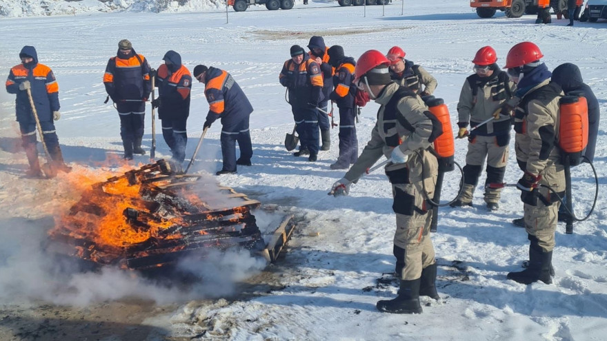 Ямальские спасатели и сотрудники лесничеств подготовились к пожароопасному сезону