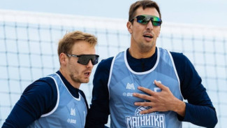 Илья Лешуков и Олег Стояновский — чемпионы России по пляжному волейболу 