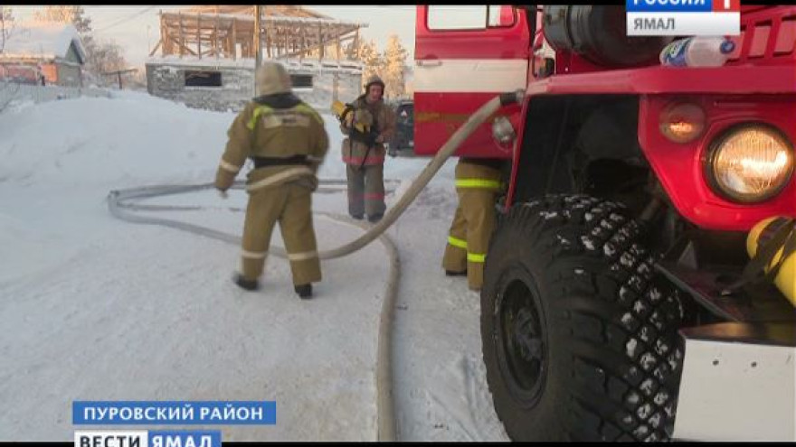 8 квартир были уничтожены огнем в Пуровском районе