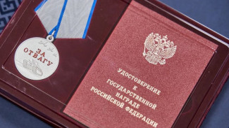 Доброволец из Салехарда Илья Момот получил медаль «За отвагу»