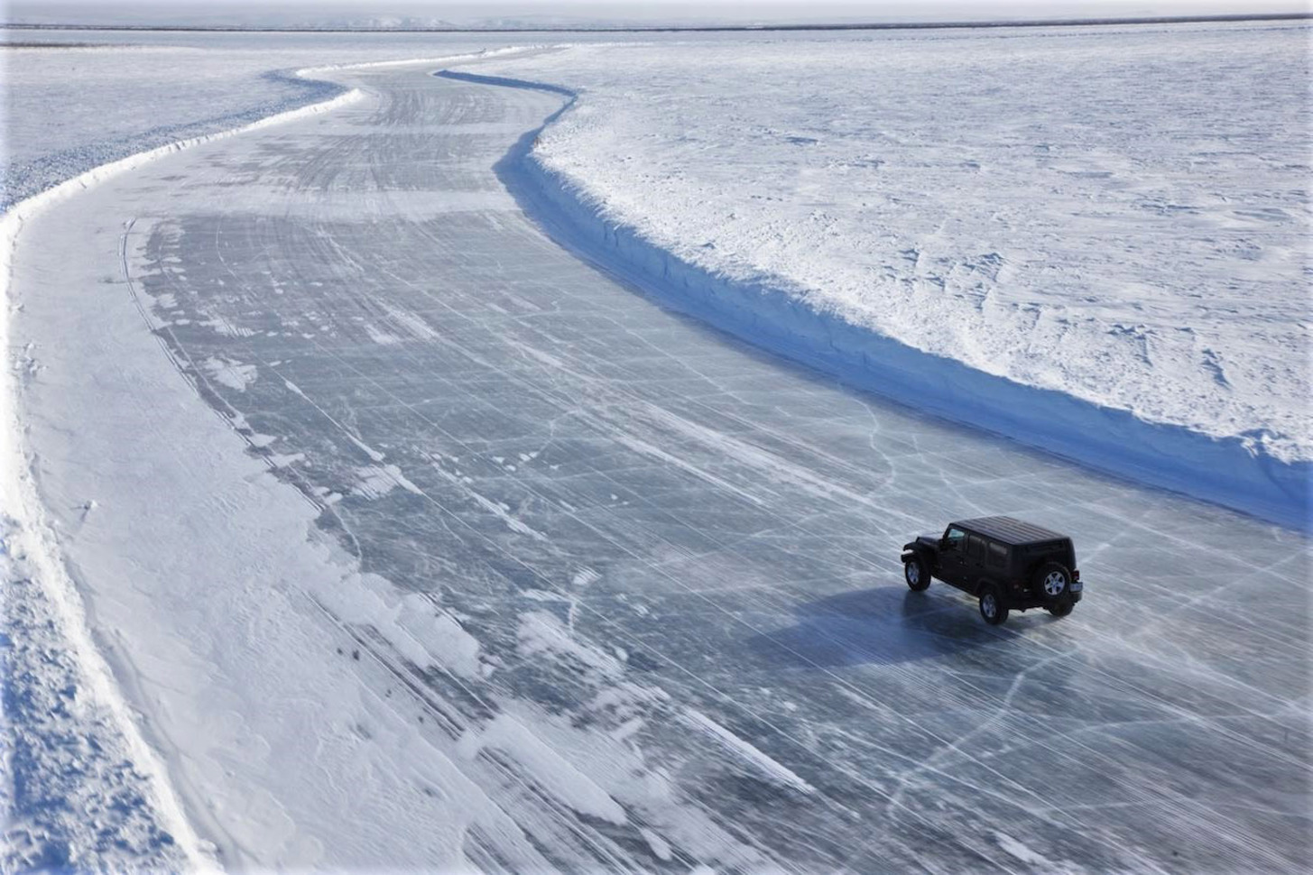 Дорога через лед