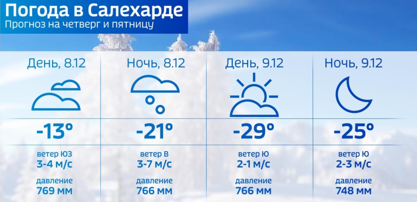 Погода в Салехарде: в четверг на Ямале сохранятся крепкие морозы и снегопад  – Новости Салехарда и ЯНАО – Вести. Ямал. Актуальные новости Ямала