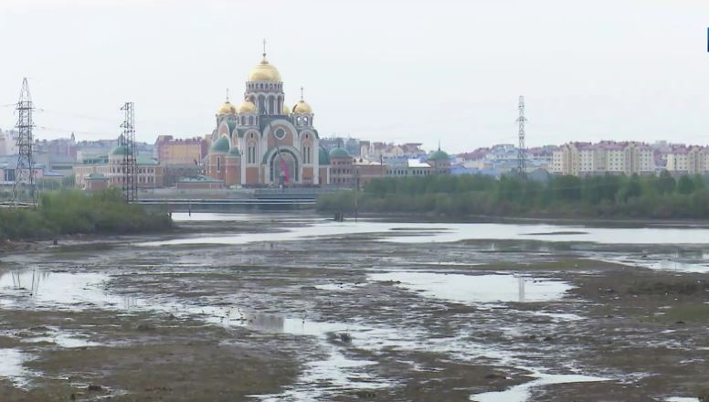 Обмелевшие реки россии