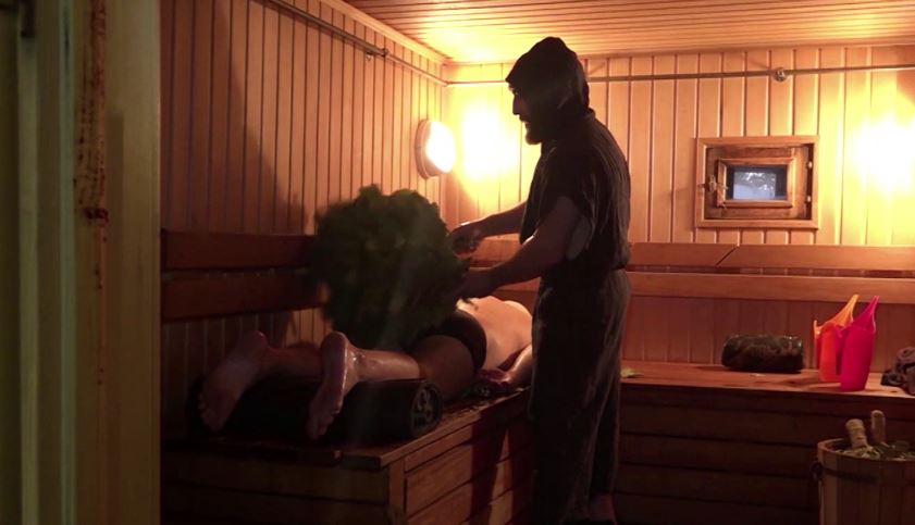 Сцена в бане из фильма 